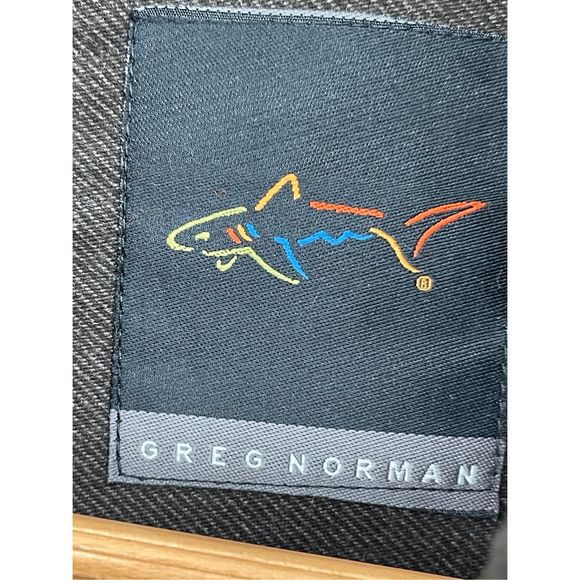 Greg Norman Waistcoat Suit Vest Men Size 44 Brown Button Down - Picture 9 of 10